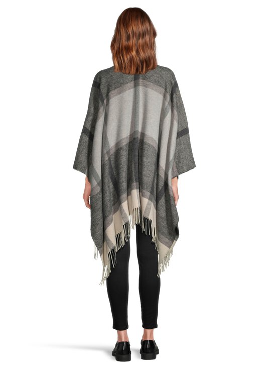 A+more - Ashlyn pončo 130 x 170 cm - GREY/BEIGE/BLACK - photo 3 A+more - Ashlyn pončo 130 x 170 cm - GREY/BEIGE/BLACK | Stockmann - photo 3