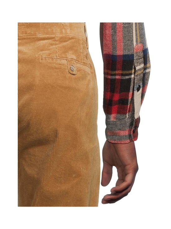 Polo Ralph Lauren - Stfbedfordp Flat Front -samettihousut - GOLDEN BROWN | Stockmann - photo 5