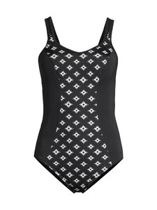 Amoena - Ujumistrikoo Palermo Full Bodice - BLACK / OFF-WHITE Amoena - Ujumistrikoo Palermo Full Bodice - BLACK / OFF-WHITE | Stockmann