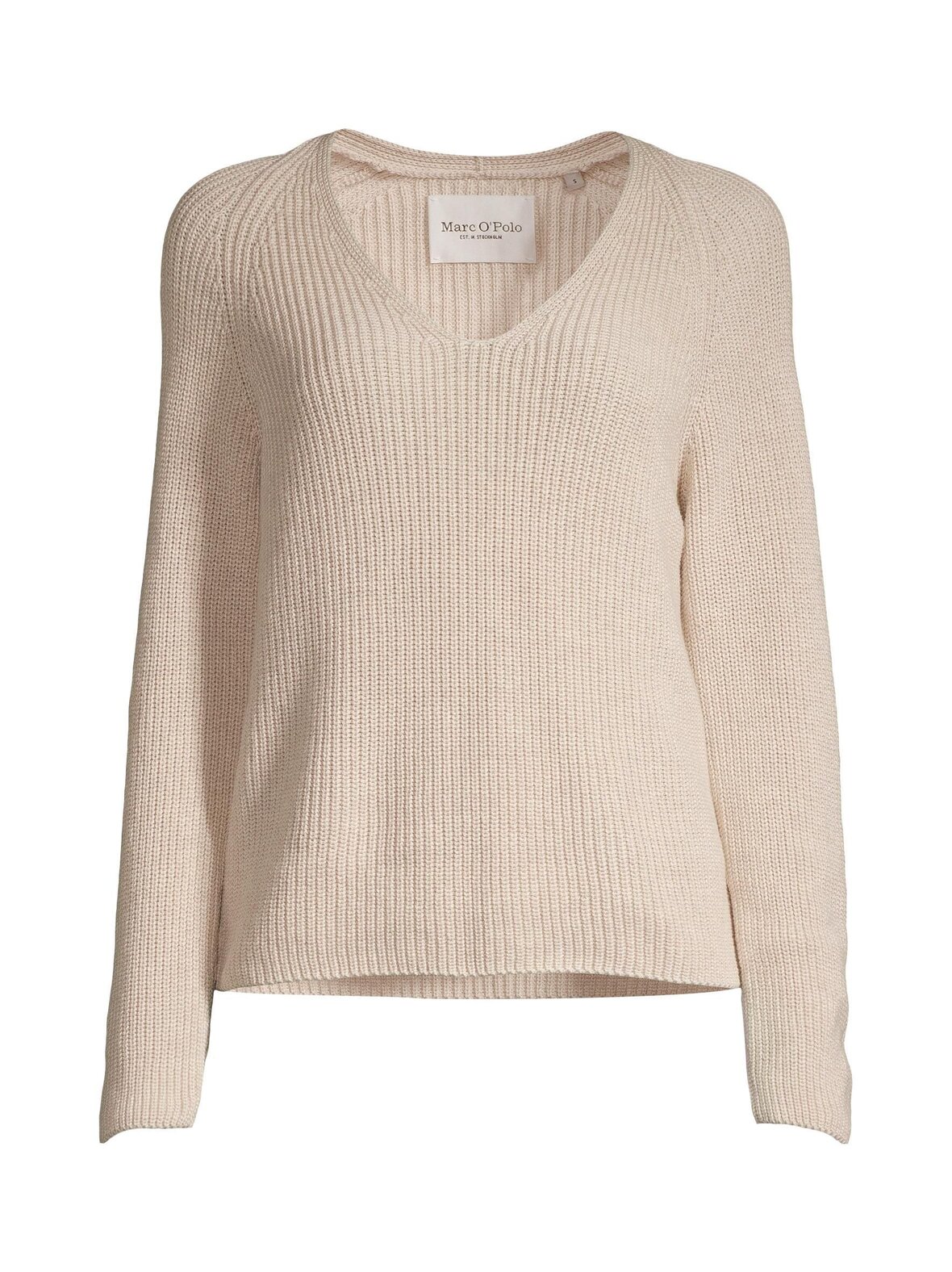 V-neck -puuvillaneule