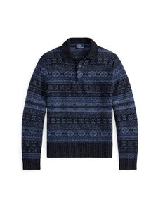 Polo Ralph Lauren - Adīts vilnas džemperis - NAVY MULTI | Stockmann