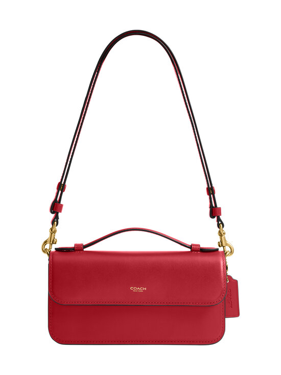 Coach - Elora Top Handle Crossbody -nahkalaukku - B4/POPPY | Stockmann - photo 1