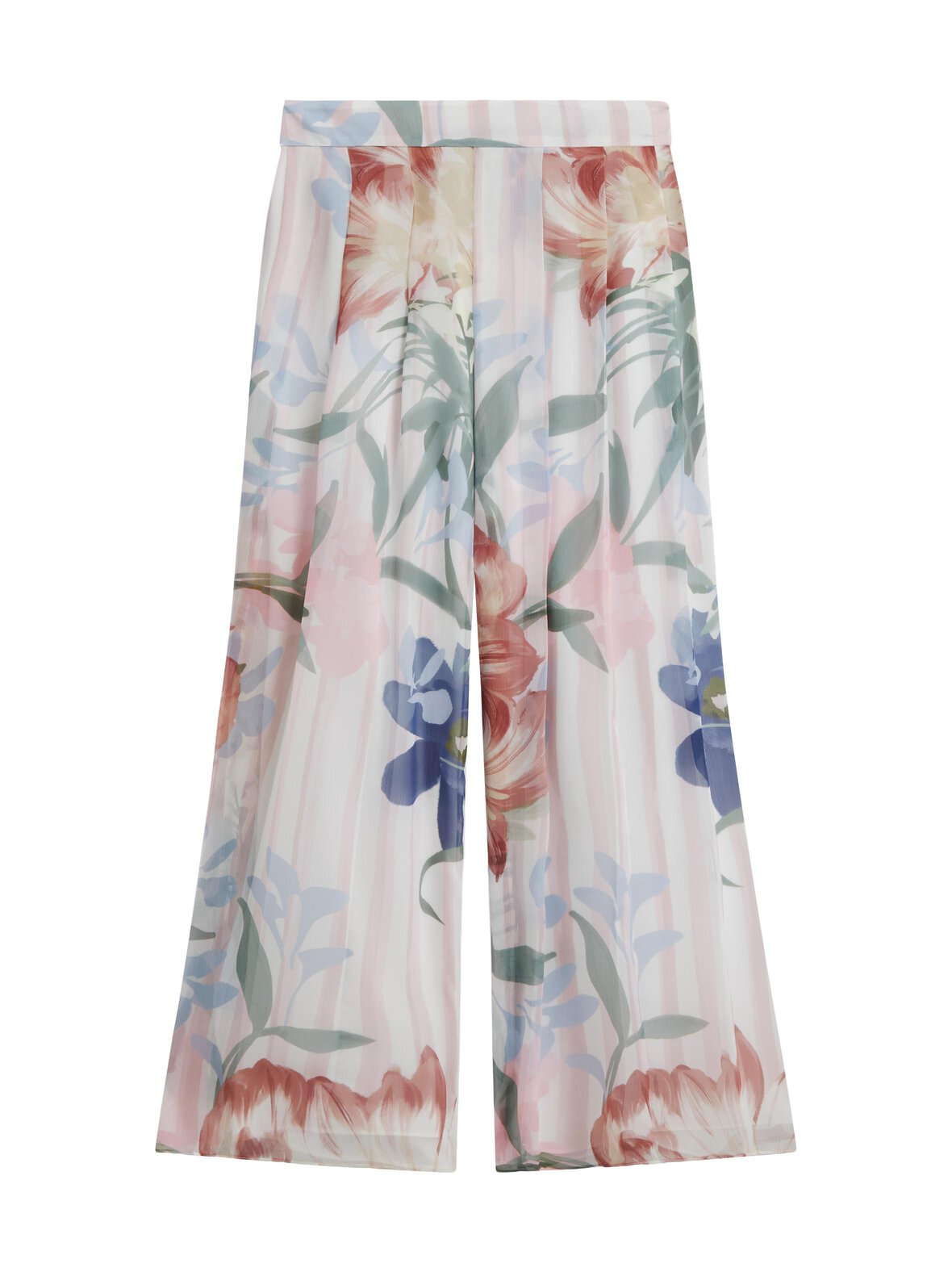 Hurta Pleated -leveälahkeiset housut