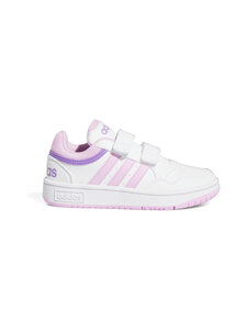 adidas Sportswear - Hoops 3.0 -sneakerit - IF5319 FTWWHT/BLILIL/VIOFUS | Stockmann