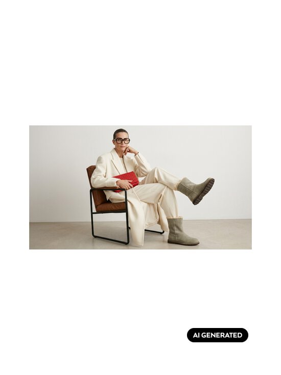 BIRKENSTOCK - Uppsala Zip Shearling Leve -nilkkurit - TAUPE | Stockmann - photo 4
