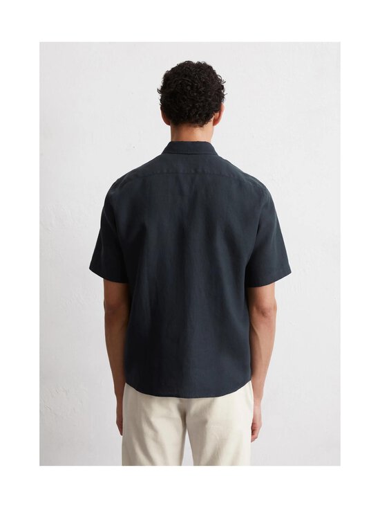 Marc O'Polo - Lühikeste varrukatega triiksärk Kent Collar - 4131 DARK NAVY | Stockmann - photo 3