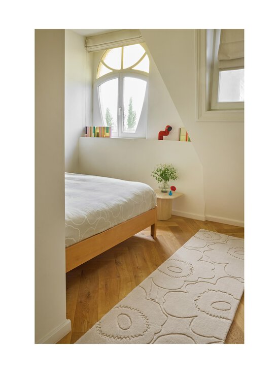 Marimekko - Piirto Unikko- villamatto - 133701 WHITE | Stockmann - photo 5