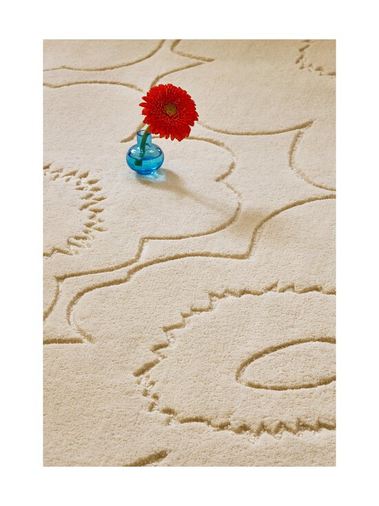 Marimekko - Piirto Unikko- villamatto - 133701 WHITE | Stockmann - photo 6