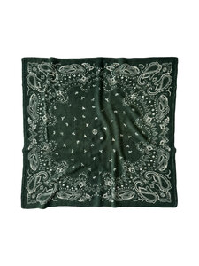 lescarf - Cashmere Paisley -huivi - GREEN & WHITE | Stockmann