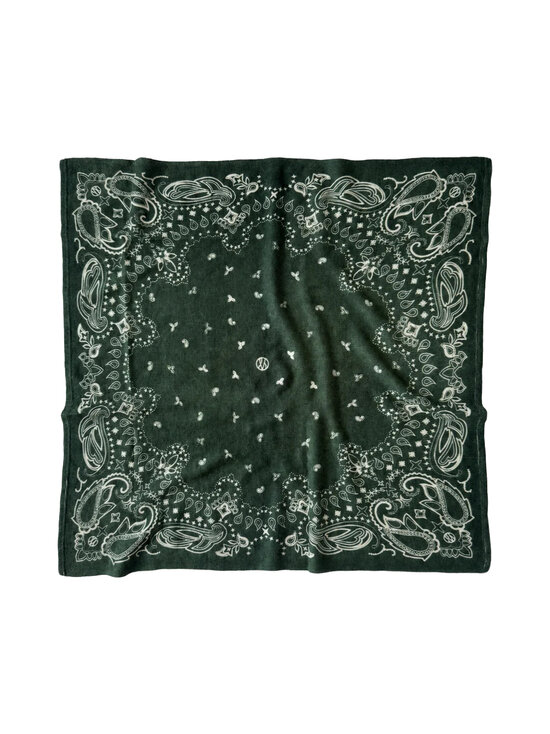 lescarf - Cashmere Paisley -huivi - GREEN & WHITE | Stockmann - photo 1