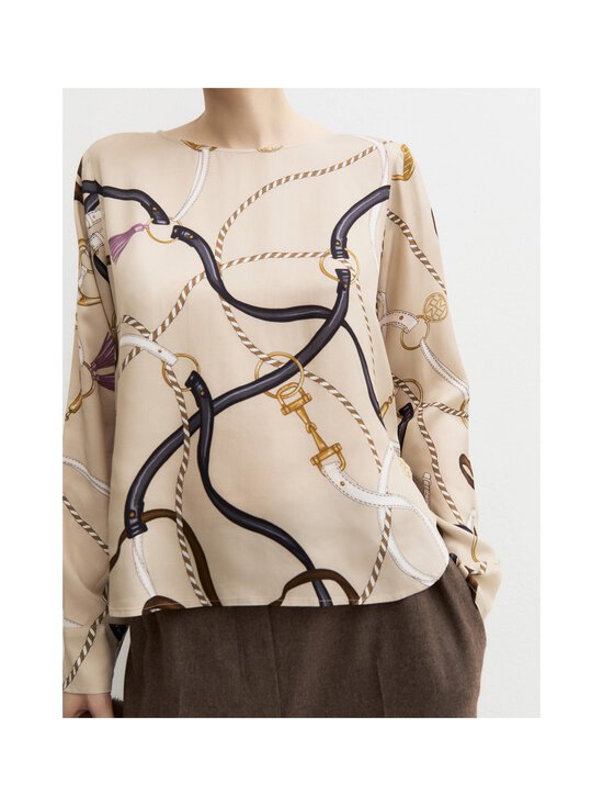 EMME - Emmeffetto-paita - 006 ECRU BUCKLES PRINT | Stockmann - photo 2