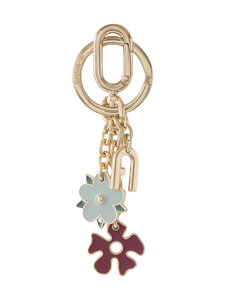Furla - Crystal Multiple Flowers -avaimenperä - 5149S NEBBIA GRAY+RODODENDRO | Stockmann