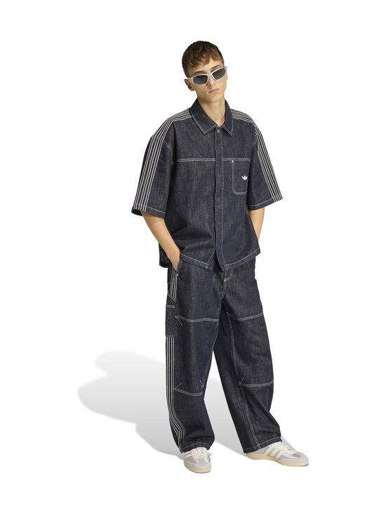 adidas Originals - Pogājams džinsa krekls ar apkakli - KG6448 INDDNM | Stockmann - photo 4