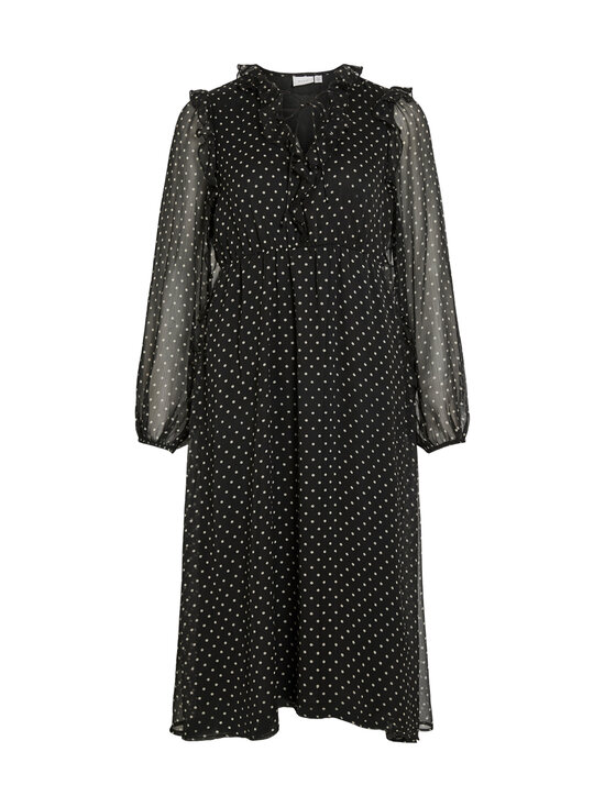 Vila - ViHarley midi kleita - BLACK AOP:WHITE DOTS | Stockmann - photo 1