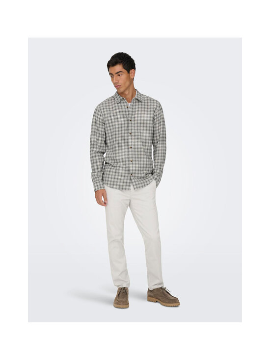 Only & Sons - Särk OnsGudmund - EGRET CHECKS:JET BLACK | Stockmann - photo 2
