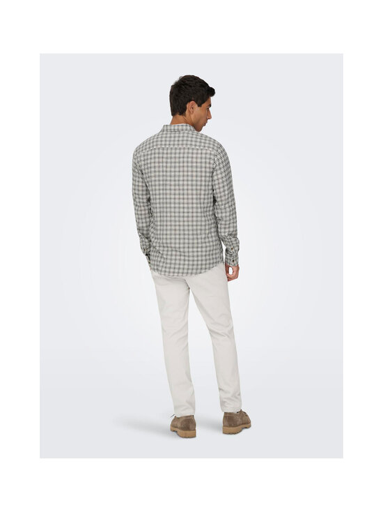 Only & Sons - Särk OnsGudmund - EGRET CHECKS:JET BLACK | Stockmann - photo 3