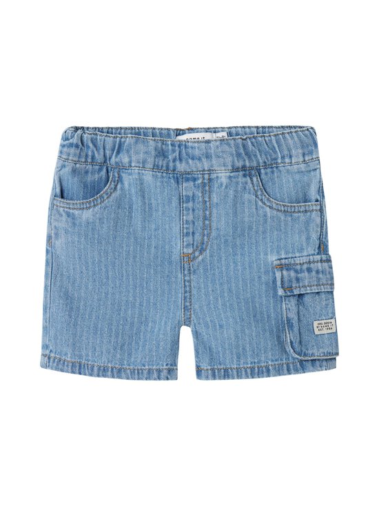 Name It - Lühikesed teksapüksid NmmRyan - LIGHT BLUE DENIM STRIPES:STRIPES - photo 1 Name It - Lühikesed teksapüksid NmmRyan - LIGHT BLUE DENIM STRIPES:STRIPES | Stockmann - photo 1