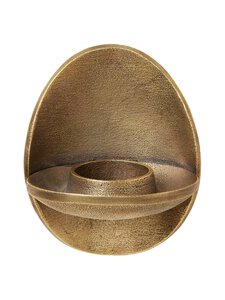 Ferm Living - Agapé Wall - lämpökynttilän pidike - BRASS FINISH | Stockmann