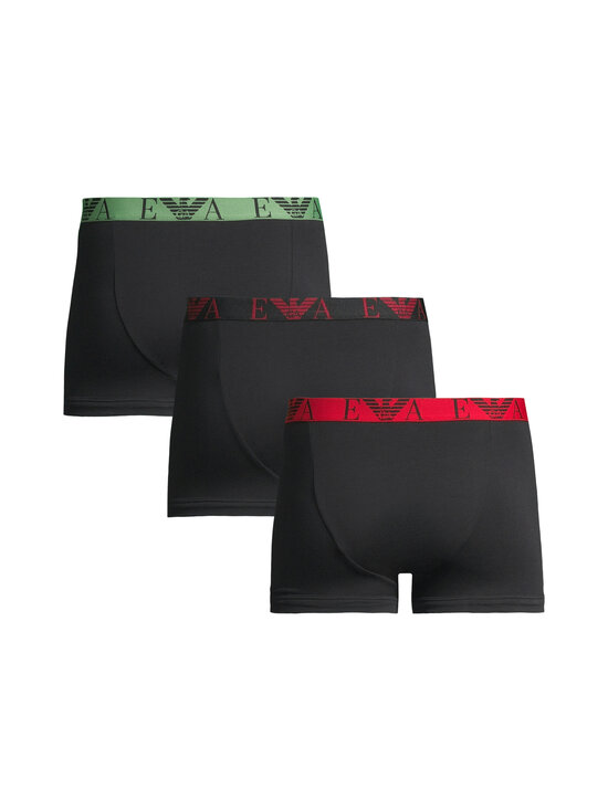 Emporio Armani - Bokserialushousut 3-pack - MC215 BLACK/BLACK/BLACK | Stockmann - photo 2