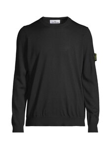 Stone Island - Classic Crew Neck -neulepaita - V0029 BLACK | Stockmann