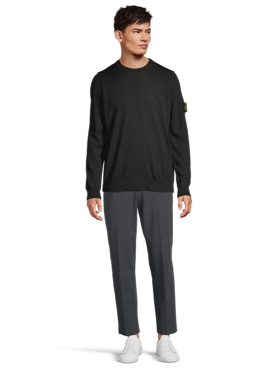 Stone Island - Classic Crew Neck -neulepaita - V0029 BLACK | Stockmann - photo 2