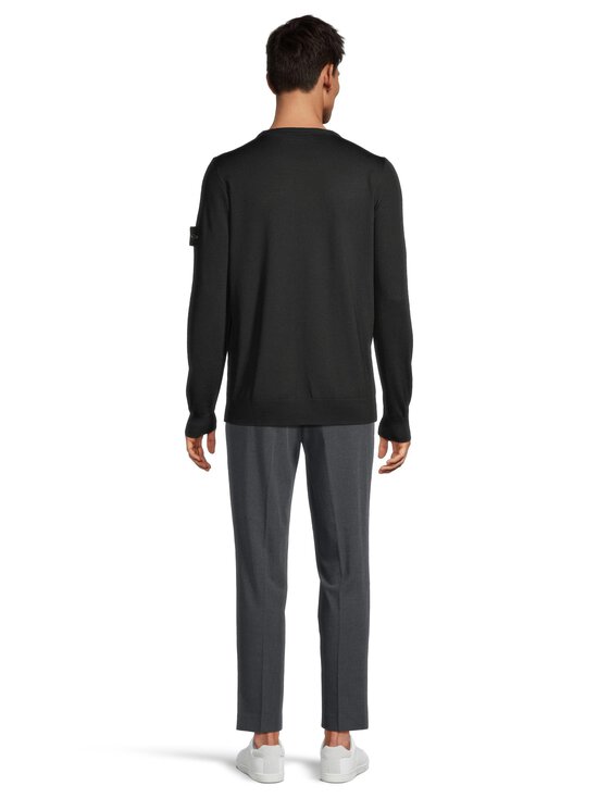 Stone Island - Classic Crew Neck -neulepaita - V0029 BLACK | Stockmann - photo 3
