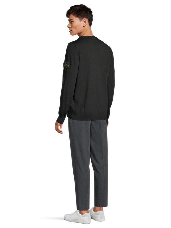 Stone Island - Classic Crew Neck -neulepaita - V0029 BLACK | Stockmann - photo 4