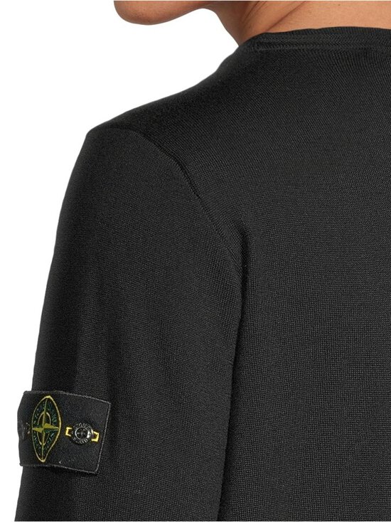 Stone Island - Classic Crew Neck -neulepaita - V0029 BLACK | Stockmann - photo 5