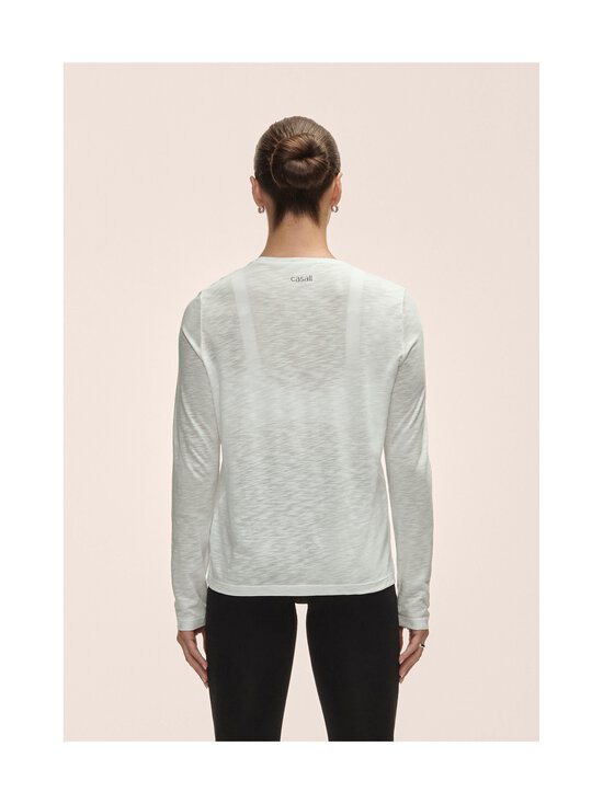 Casall - Soft Texture Long Sleeve -treenipaita - 079 MISTY GREEN | Stockmann - photo 3