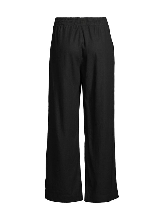 Freequent - Lava-pellavasekoitehousut - BLACK | Stockmann - photo 2