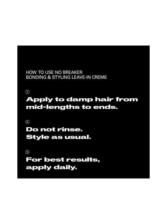 Sebastian - No.Breaker Bonding & Styling Leave In Creme matu krēms - NOCOL | Stockmann - photo 4