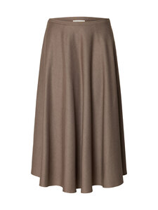 Selected - Midiseelik SlfRia Lisa High Waist - CHOCOLATE CHIP DETAIL:MELANGE | Stockmann