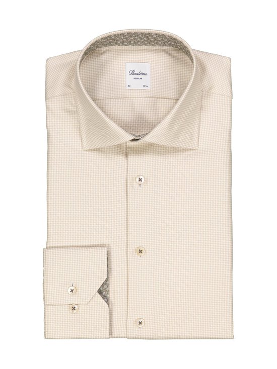 Stenströms - Regular Cuff Contrast -kauluspaita - LIGHT BEIGE | Stockmann - photo 1
