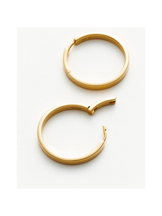 MISSOMA - Kullatud kõrvarõngad Classic Flat Medium - GOLD - photo 3 MISSOMA - Kullatud kõrvarõngad Classic Flat Medium - GOLD | Stockmann - photo 3