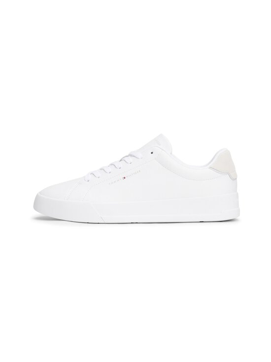 Tommy Hilfiger - Court Leather Detail Ess sporta apavi - YBS WHITE - photo 3 Tommy Hilfiger - Court Leather Detail Ess sporta apavi - YBS WHITE | Stockmann - photo 3
