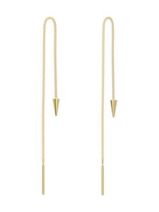 Edblad - Peak Chain -korvakorut - GOLD | Stockmann