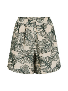 Vila - ViFlura High Waist -shortsit - BIRCH DETAIL:ATLANTIC DEEP EMBROIDERY | Stockmann