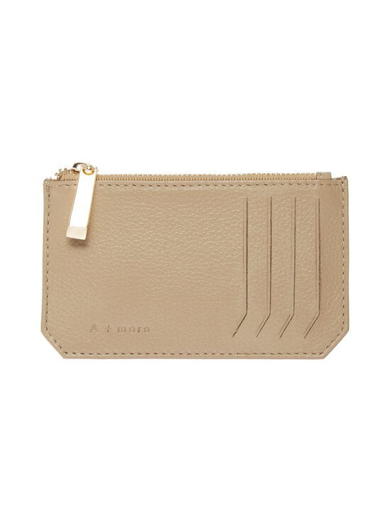 A+more - Money-nahkakorttikotelo - LIGHT BEIGE | Stockmann - photo 1