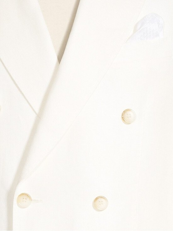 SAND Copenhagen - Star Regular fit Double breasted -bleiseri - 000 PURE WHITE | Stockmann - photo 4