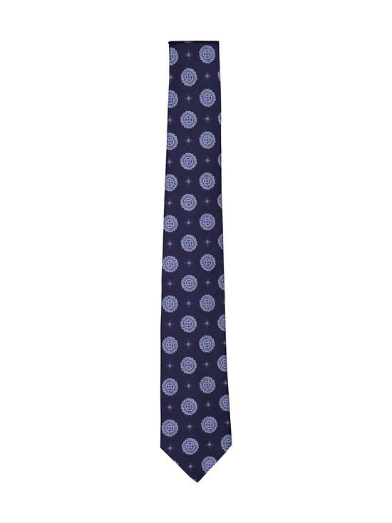 Oscar Jacobson - Silk Pattern -silkkisolmio - 215 DARK BLUE | Stockmann - photo 1