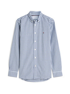 Tommy Hilfiger - Heritage Oxford Small Check -kauluspaita - 0MS BLUE SPELL / CHECK | Stockmann
