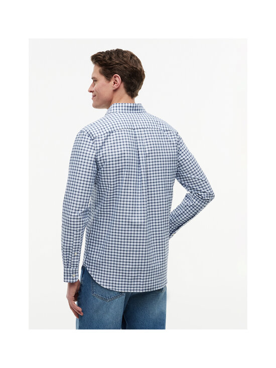 Tommy Hilfiger - Heritage Oxford Small Check -kauluspaita - 0MS BLUE SPELL / CHECK | Stockmann - photo 4