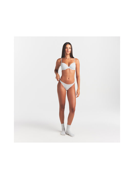 SKIMS - Everyday Cotton Thong -alushousut - LIGHT HEATHER GREY | Stockmann - photo 2