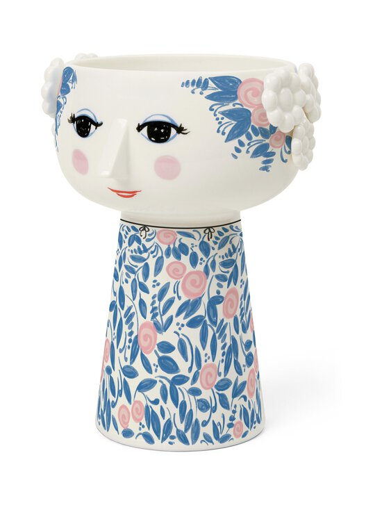 Bjørn Wiinblad - Eva vāze 18,5 cm - BLUE BLUE/ROSE | Stockmann - photo 2
