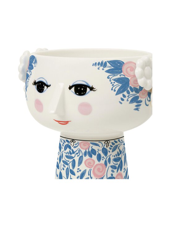 Bjørn Wiinblad - Eva vāze 18,5 cm - BLUE BLUE/ROSE | Stockmann - photo 3