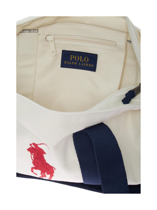 Polo Ralph Lauren - Polo Player Tote -olkalaukku - BDF WHITE/NEWPORT NAVY - photo 3 Polo Ralph Lauren - Polo Player Tote -olkalaukku - BDF WHITE/NEWPORT NAVY | Stockmann - photo 3