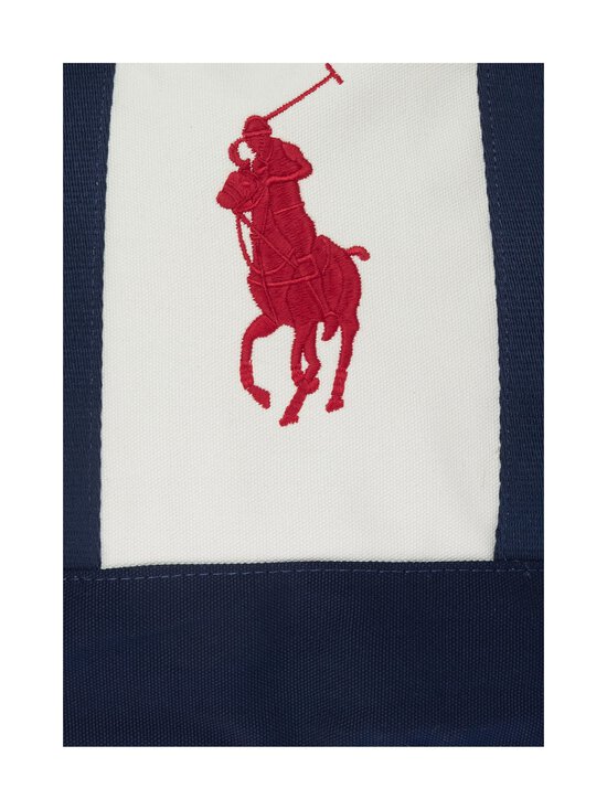 Polo Ralph Lauren - Polo Player Tote -olkalaukku - BDF WHITE/NEWPORT NAVY - photo 4 Polo Ralph Lauren - Polo Player Tote -olkalaukku - BDF WHITE/NEWPORT NAVY | Stockmann - photo 4