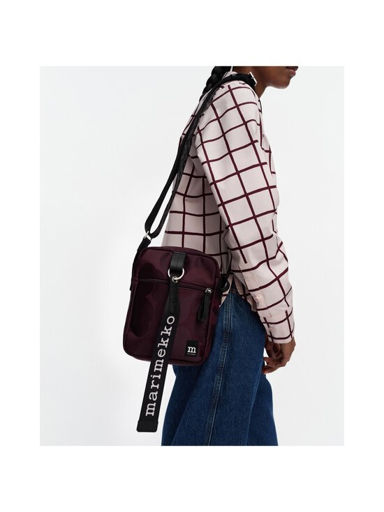 Marimekko - Unikko Camera -laukku - 440 WINE RED, DARK WINE | Stockmann - photo 4