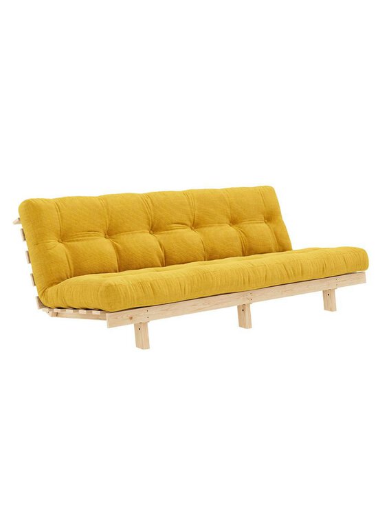 Karup Design - Lean-futonsohva Corduroy-kangas honey/mänty L 190 cm - YELLOW | Stockmann - photo 1