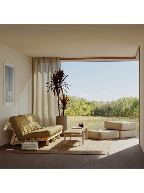 Karup Design - Lean-futonsohva Corduroy-kangas honey/mänty L 190 cm - YELLOW | Stockmann - photo 6